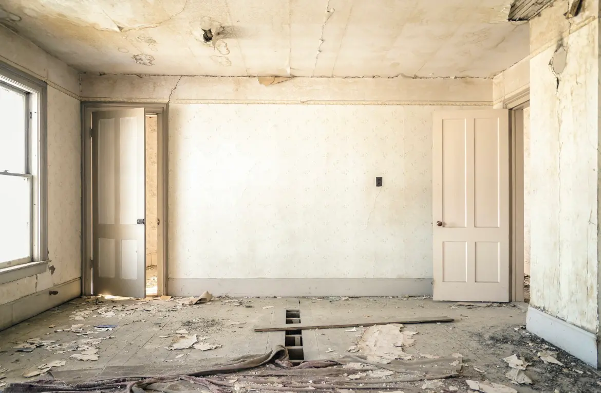 Waste disposal crew managing a cleanout project in Mabank